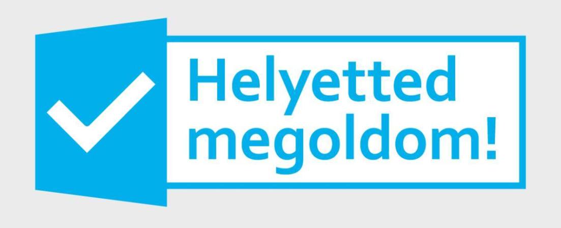 Helyetted Megoldom logo